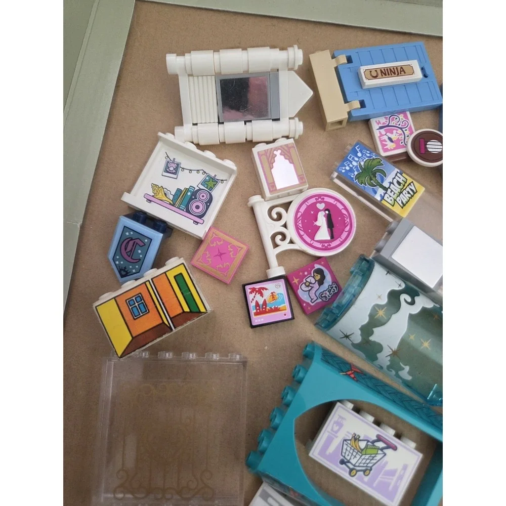 Lego Friends Decorative Printed Sticker‎ Parts Specialty Pieces Lot